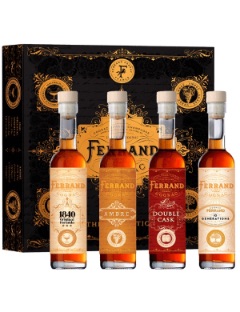 Cognac Ferrand Collection 4x10cl in gift Box 43,32% 40cl