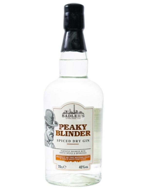 Peaky Blinder Sadler Spiced Dry Gin 40% 70cl