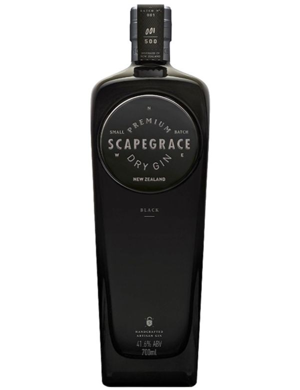 Scapegrace Black Dry Gin New Zealand 41,6% 70cl