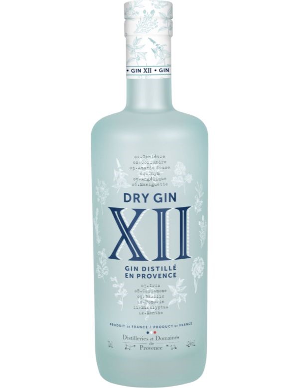 XII Dry Gin 42% 70cl