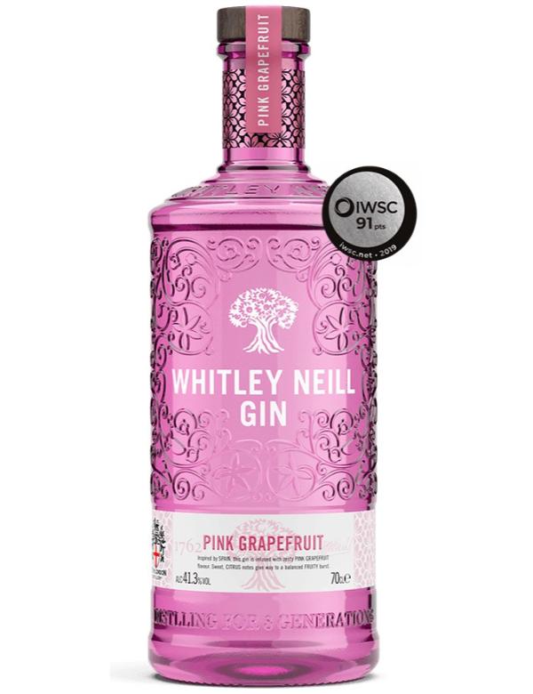 Whitley Neill Pink Grapefruit Gin 41,3% 70cl