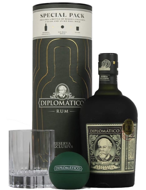 Diplomatico Reserva Special pack  glas icem. 40% 70cl