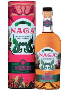 Naga Siam edition 10y Indonesian Rum 40% 70cl