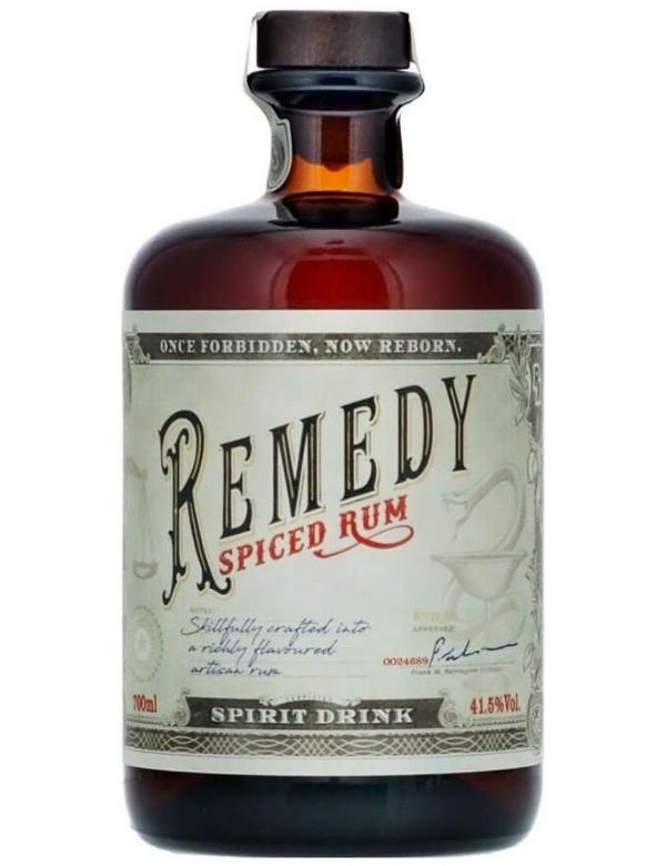 Remedy Spiced Rum 41,5% 70cl