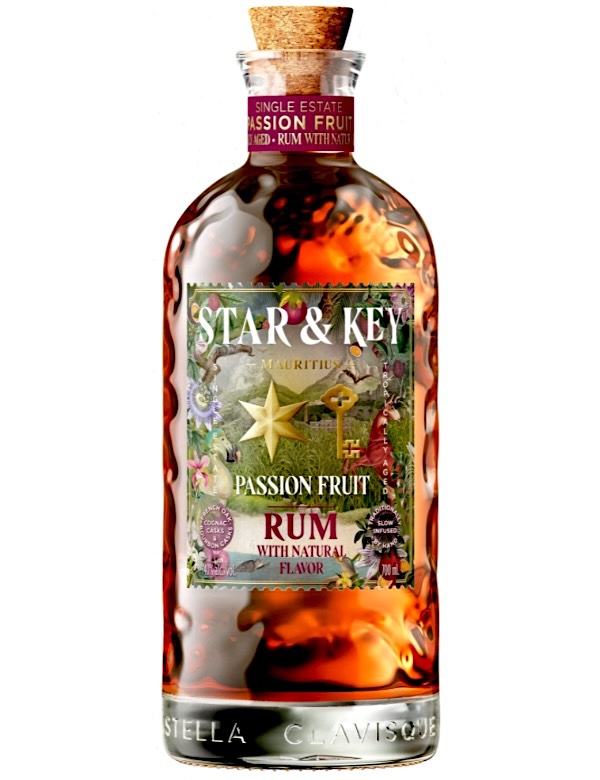 Star  en  Key Mauritius Passion fruit Rum 70cl 40%