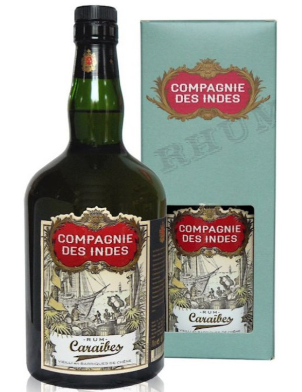 Compagnie des Indes Caraibes Rum 40% 70 cl
