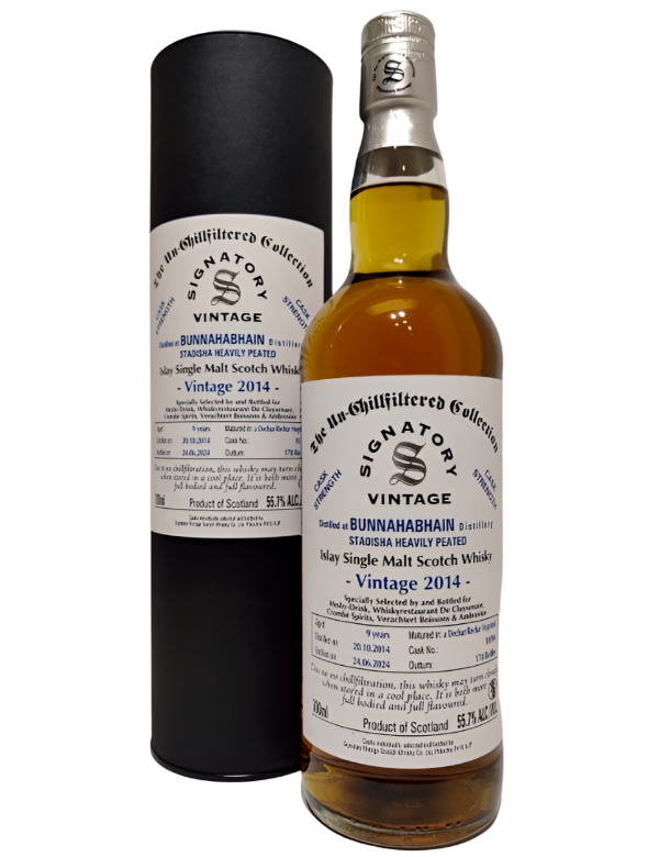 Ambrosius Single Cask UCF Bunnahabhain Staoisha 2014 9y 55,7% 70cl