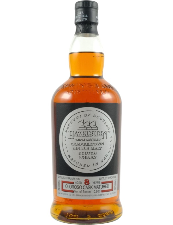 Hazelburn 8 y Oloroso Cask Matured 2017/2025 48,2 % 70cl