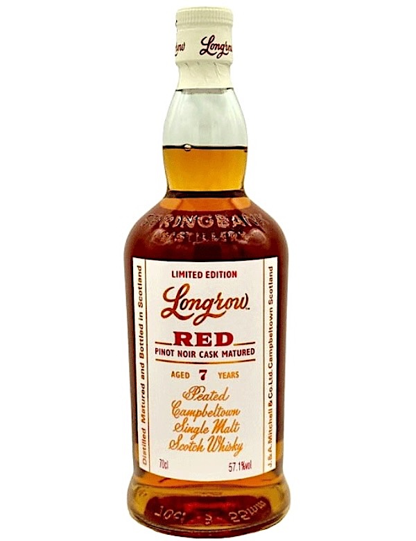 Longrow Red 7y Pinot noir Cask Lim. Edit. 2024 57,1% 70cl