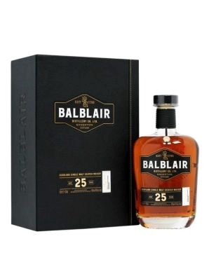 Balblair 25y Gift Pack 46% 70cl