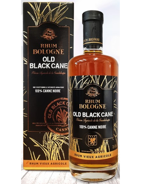 Rhum Bologne Old Black Cane Vieux Agricole 45% 70cl