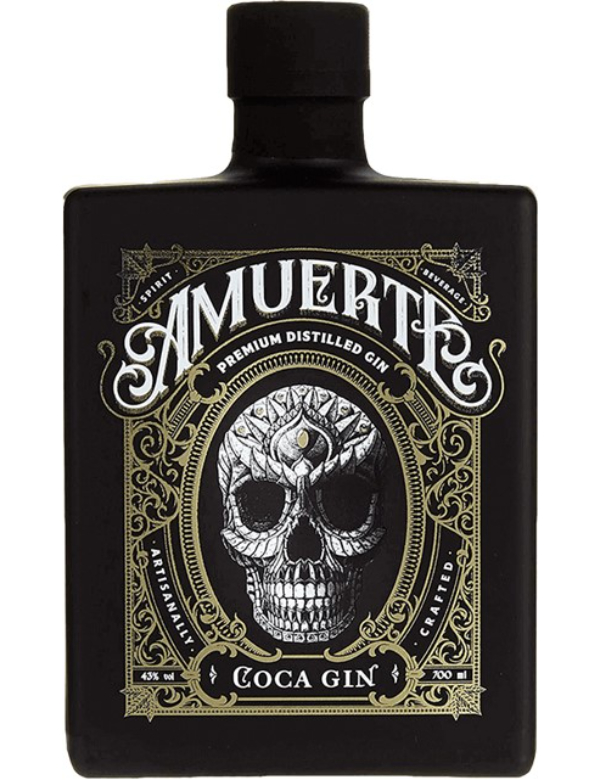 Amuerte Black Coca Leaf Gin 43% 70cl