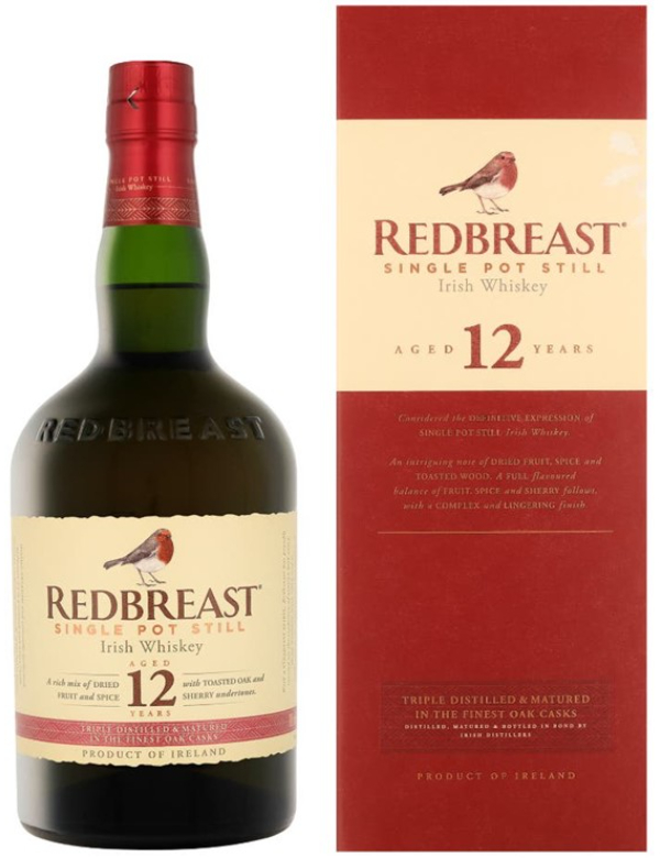 Redbreast 12y Irish Single malt 70cl