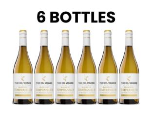 Karton Pago del Vicario Blanco de Tempranillo 2024 6x75cl