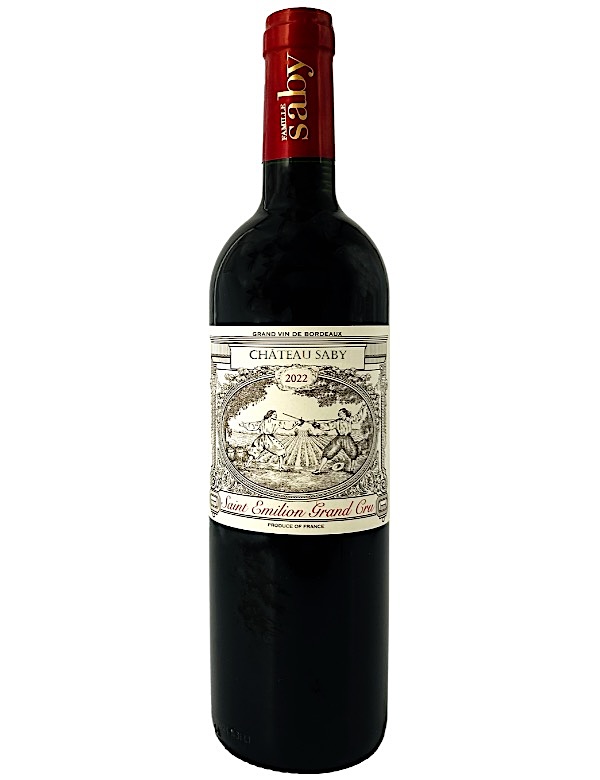 Chateau Saby Saint Emilion Grand Cru 2022 75cl