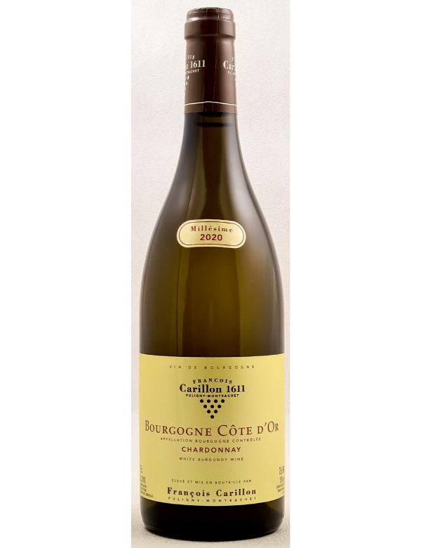 Francois Carillon Bourgogne Cote D Or Blanc 2020 75cl